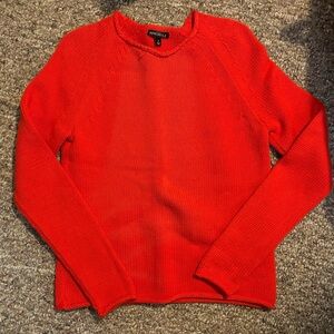 J. Crew Women's Red Sweater